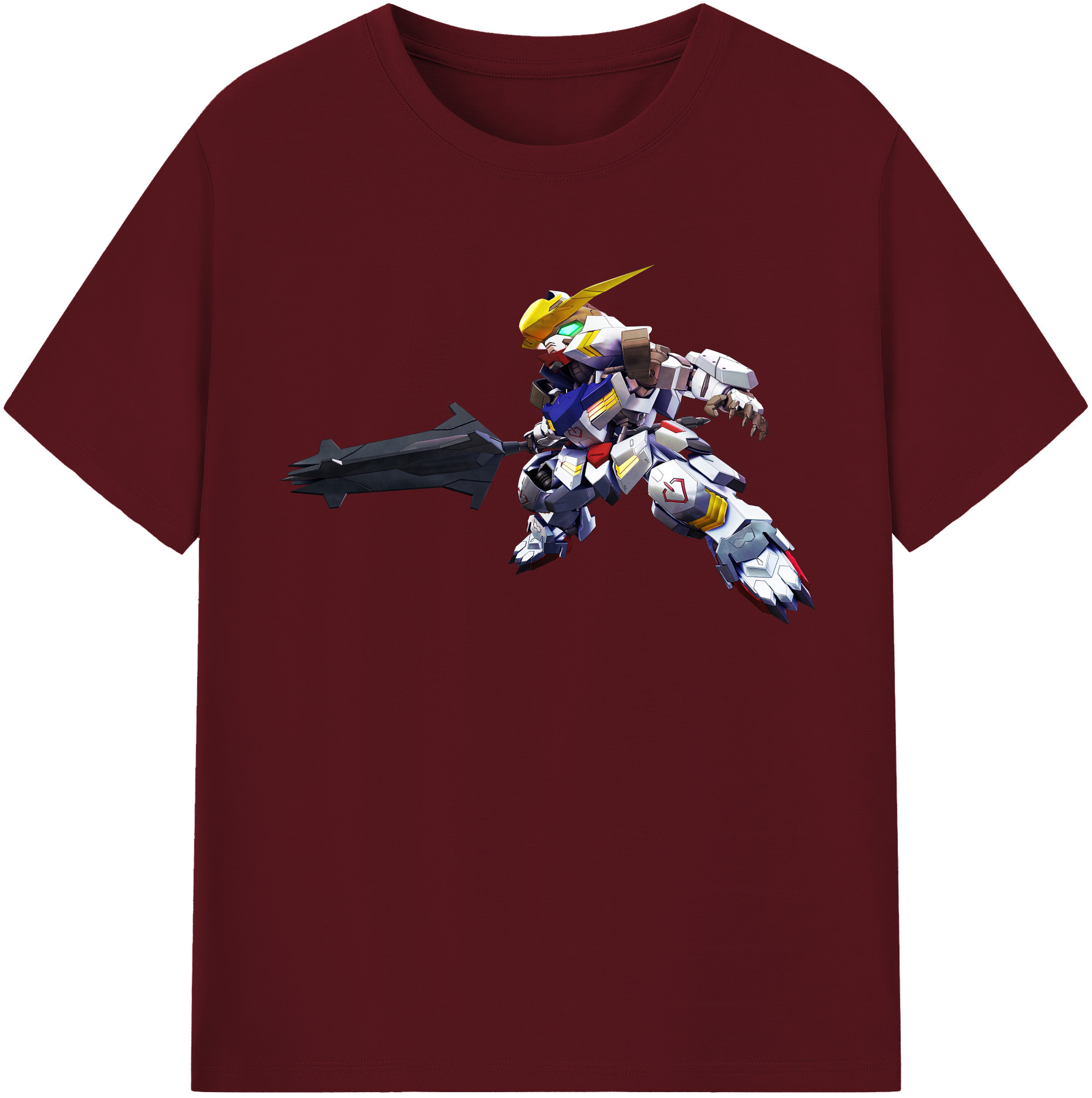 （画像用） 機動戦士ガンダム Mobile Suit Gundam 綿100％半袖Tシャツ（フロントプリント）